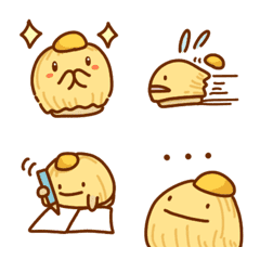 Chestnut cream cake everyday emoji