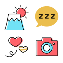 Easy to use casual emoji 23