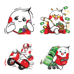 น้องมีสุข ค้าขายดีที่ตลาดสี่มุมเมือง
