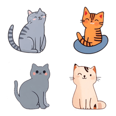 Cat stickers