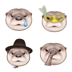 North American River Otter Emoji