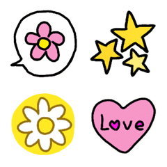 Colorful daily talk Emoji 1