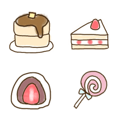 sweets & drinks emoji