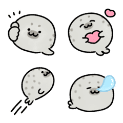 marui azarashi(emoji)seal