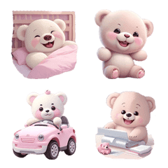 white bear racing emoji