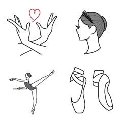 Ballet Simple Emoji