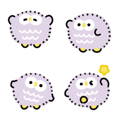 fluffy owl anime emoji