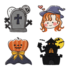 Ghosts, witches, and Halloween friends