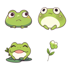 Little green frog Ka-kun