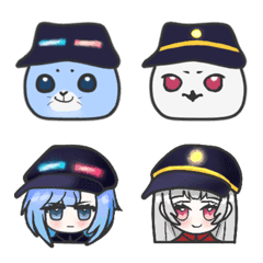 Owl Firefighter Girl & Seal Police Girl