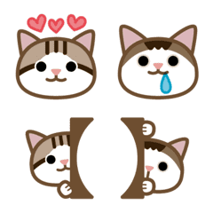 Sibling cat emoji for everyday use