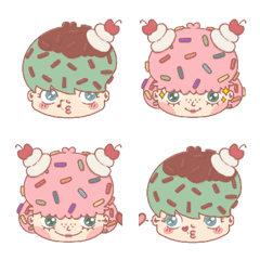 Cherry & Mint Emoji