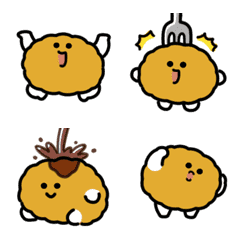 Crispy croquette anime emoji
