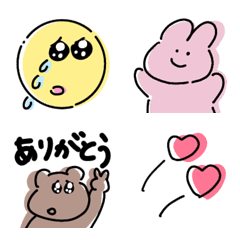 Everyday cute emojis 49