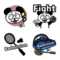 PANDA/Everyday/Badminton/Emoji