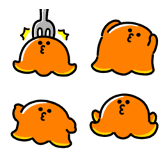 emoji anime sosis gurita