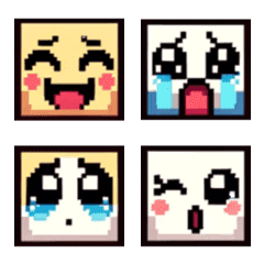 Square Dot Emoji