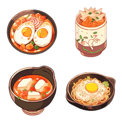 Various delicacies emoji