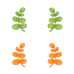 Cute Bracket: Colorful Leaves Ver.1