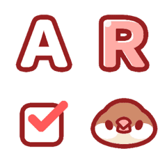 NuanCha(Java Sparrow letter label emoji)