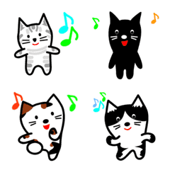 Various cats are dancing.#2