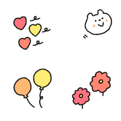 soft color cute Emoji