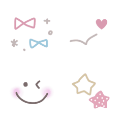 Simple emoji in dull colors