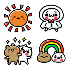 Love mode -Moving weather emoji-