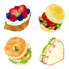 Various Sandwiches Emoji 3
