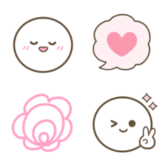Simple Rice cake emoji