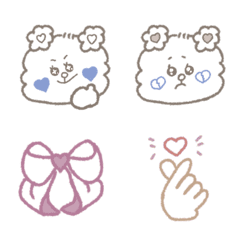 Bear cute girly Emoji