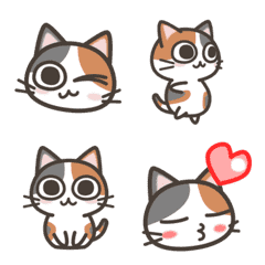 Let's try it! A moving calico cat emoji!