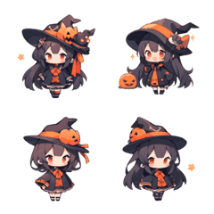 Cute Witch Last Halloween