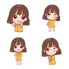 NamCha little girl emojis