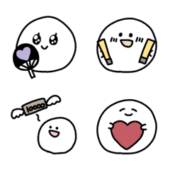 Emoji of Happy-go-lucky circle (Otaku)