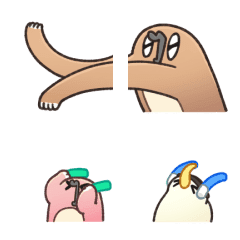 Unfriendly Animals Emoji: Energetic