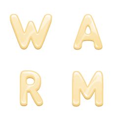 Warm, genial, soft Letter Number