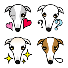 Various  Borzoi Emoji