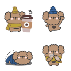 natural poodle Emoji