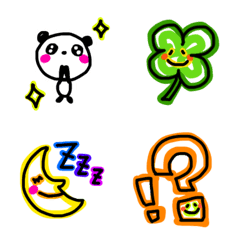 Scribble-style Emoji