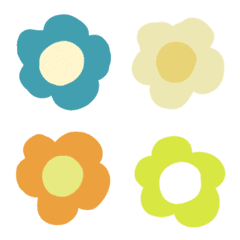 Cute flower emojis