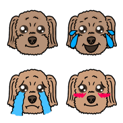 Toy poodles cute Emoji