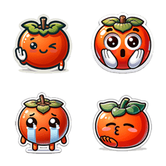 cute persimmon