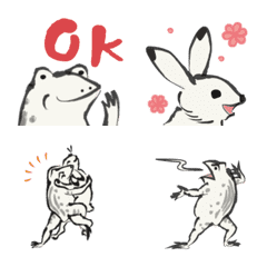 Japanese animals <Moving Emoji>