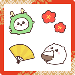 Motchiri HAMU akeome emoji
