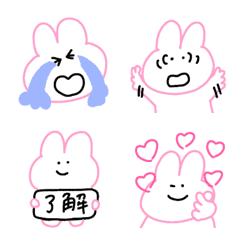 Rabbit animation emojis3