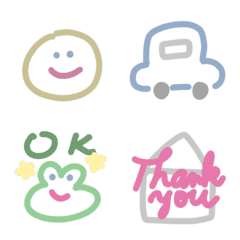 Animation handwritten emojis 2