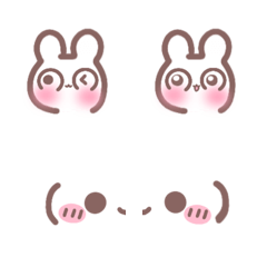 Rabbit & emoticon – LINE表情貼 | LINE STORE