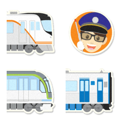 Connecting train emoji 28