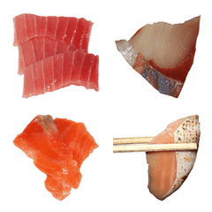 Osashimi raw fish emoji
